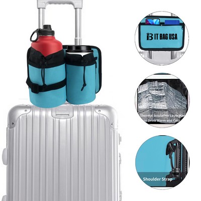 Luggage Cup Holder Travel Bag Drink Caddy