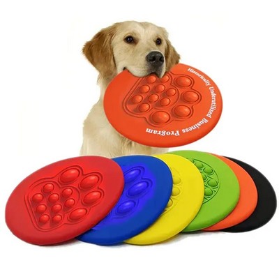 Dog Silicone Flying Discs