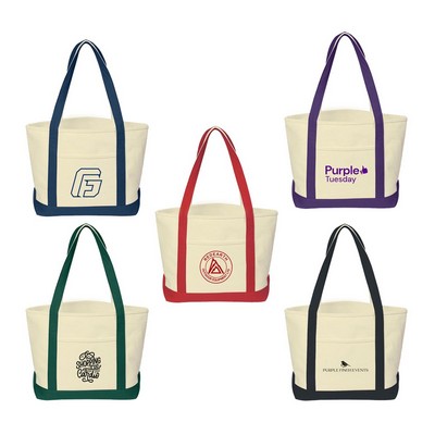 Medium Cotton Canvas Tote Bag