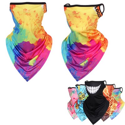 Versatile Full Color Printed Neck Gaiter