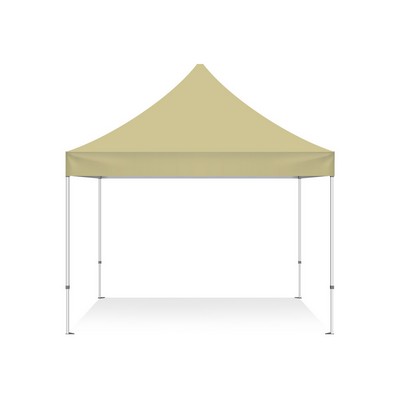 Beige Canopy Tent (Topper and Frame) - (20ft x 10ft)