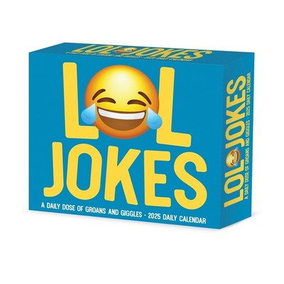 LOL Jokes 2025 6.2" x 5.4" Box Calendar