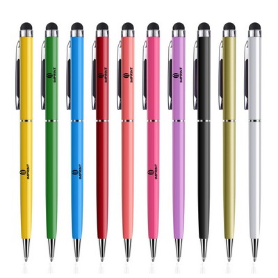 2 in 1 Stylists Stylus Touch Screen Pen