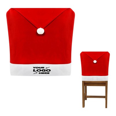 Santa Hat Chair Covers