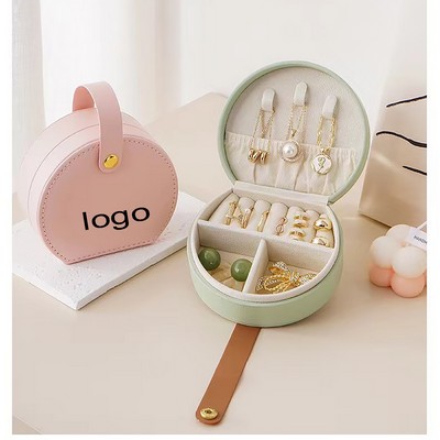 PU Leather Small Jewelry Organizer