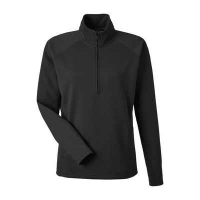 J AMERICA Ladies' Apex Fleece Quarter-Zip