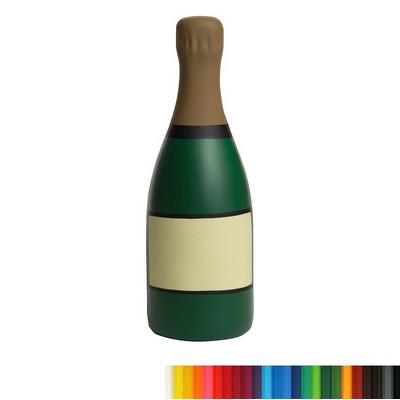 New Foam Champagne Bottle Shaped Stress Ball