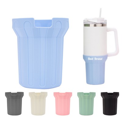 40oz Silicone Anti-Slip Cup Sleeve