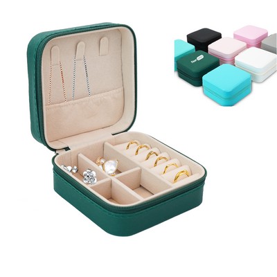 Pu Portable Jewelry Box Storage Box