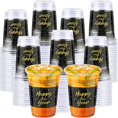 16 oz New Years' Plastic Cup