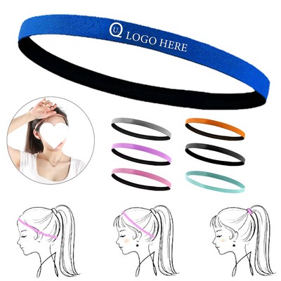 Non-Slip Elastic Sports Headbands