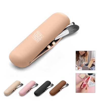 Portable Silicone Makeup Brush Holder