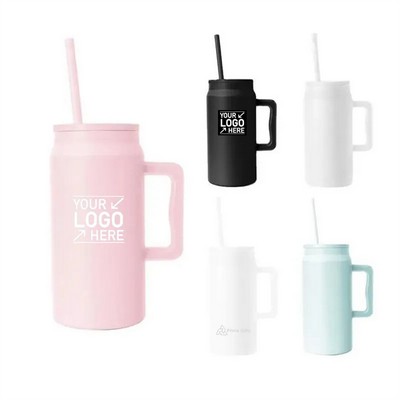 Simple Modern 50 oz Mug Tumbler with Handle and Straw Lid