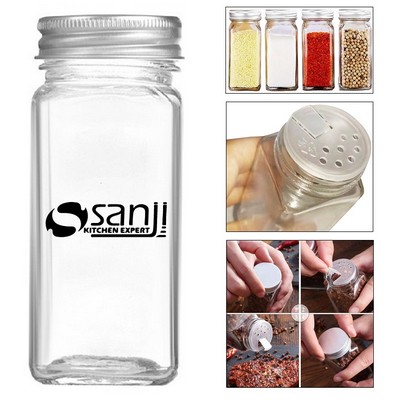 Glass Seasoning Bottle Jar