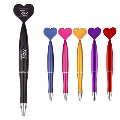 Heart Shaped Ballpoint Writing Pen