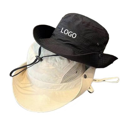 Outdoor Sun Hat - Lightweight And Breathable Polyester