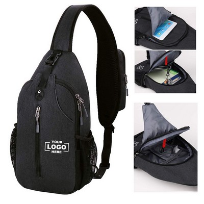 Portable Hiking Crossbody Bag for Leisure