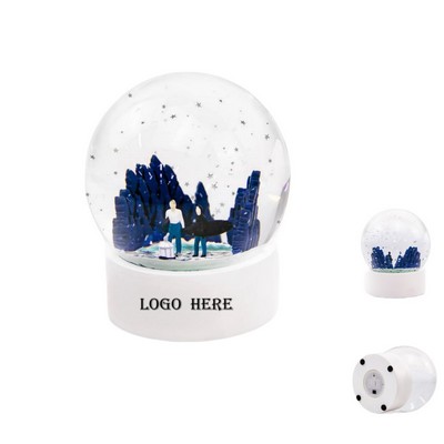 Snow Globe with Light