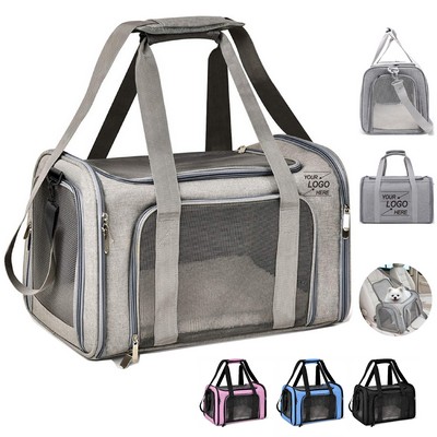 Pet Travel Carrier Bag for Dogs and Cats