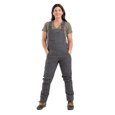 Berne Women's Unlined Stretch Duck Bib Overalls