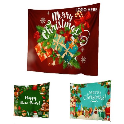 Christmas Decorative Polyester Cloth