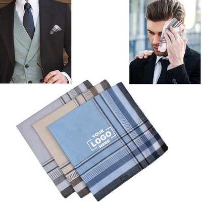 Men's Cotton Handkerchiefs Pocket Squares