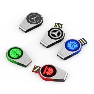 Light Up Round Swivel Drive (16 GB)