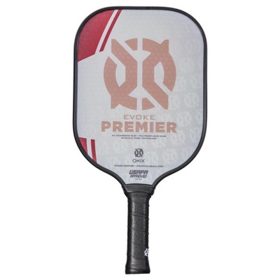 Escalade Sports Onix - Evoke Premier, Heavy Weight Pickleball Paddle - Red