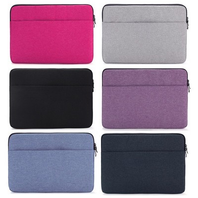 Oxford Cloth Plush Lined Laptop Sleeve