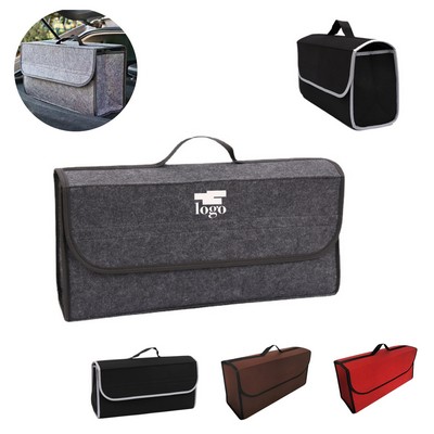 Felt Collapsible Car Storage Box