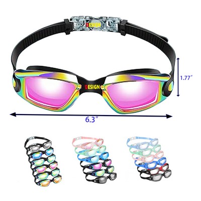 Adult Anti Fog Swimming Glasses