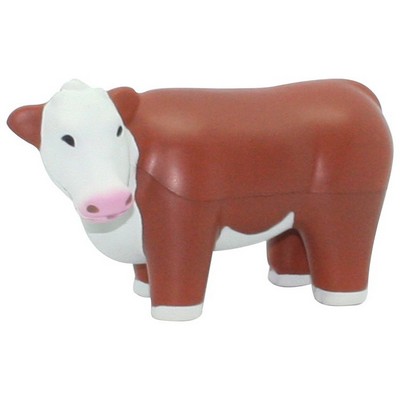 Squishy Hereford Shape Stress Ball