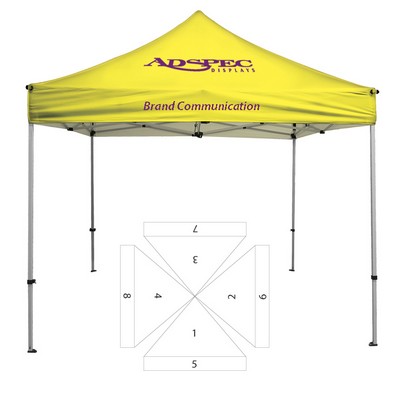 10' x 10' Extreme Canopy and Frame - Printed