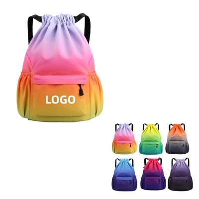 Sports Gym Drawstring Bag