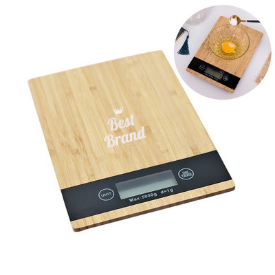 Wooden Kitchen Electronic Scale