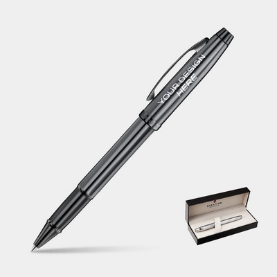 SHEAFFER® 100 Ionic Gunmetal Grey PVD Trim Executive Rollerball Pen w/ Gift Box