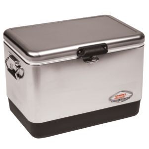 Newell Brands Distribution LLC Coolers; - Stainless Steel 54 Quart Chest Cooler