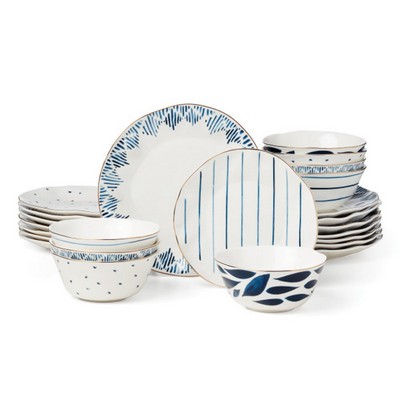 Lenox Blue Bay 24Pc Dinnerware Set