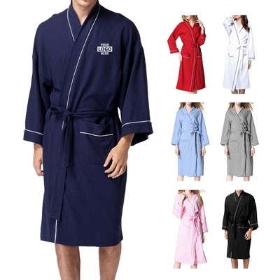 Home Waffle Bathrobe