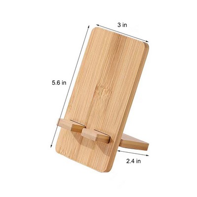 Wooden Cell Phone Holder Stand