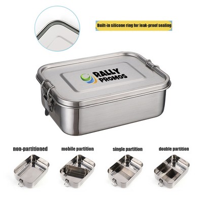 40oz Stainless Steel Picnic Lunch Bento Box