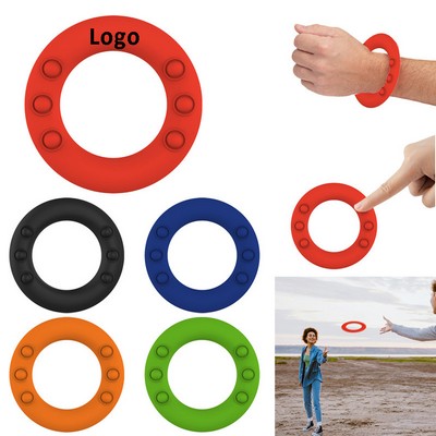 Silicone Wrist Pop-it Flying Disc