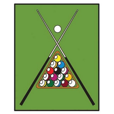 Pool Table Rack Maxi Magnet (12 Square Inch)