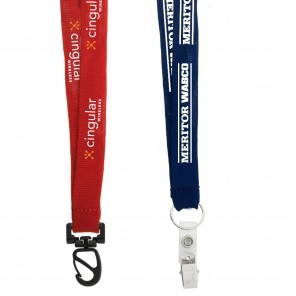 3/4" Euro Soft Lanyard (Factory Direct - 10-12 Weeks Ocean)