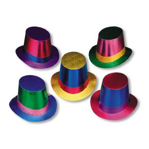 Metallic Top Hat