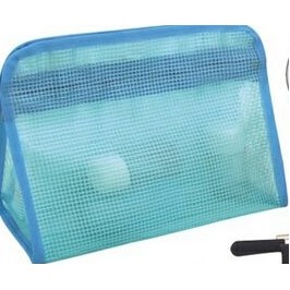 Cool Frosted Two Compartment Accessory Bag