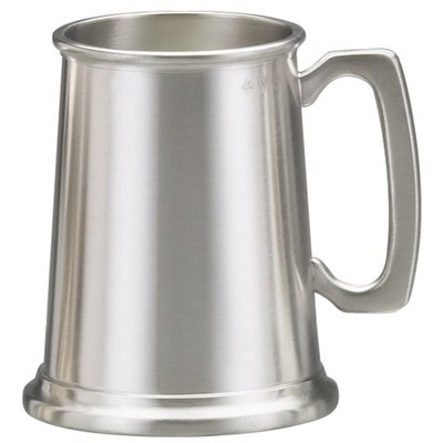 Pewter Classic Tankard Mug w/Matte Finish