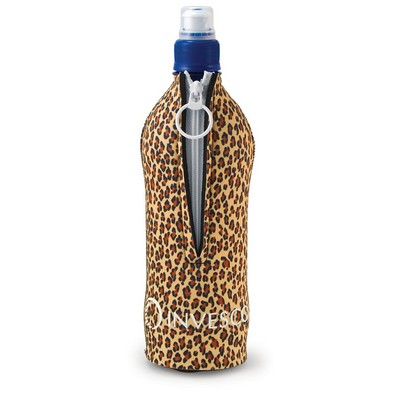 20 Oz. Kolder® Jumbo Suit Bottle Cover w/Zipper - 4C Process