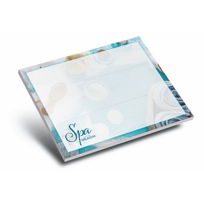 100-Sheet Stik-Withit® Adhesive Notepad w/ Pastel Paper (4"x3")