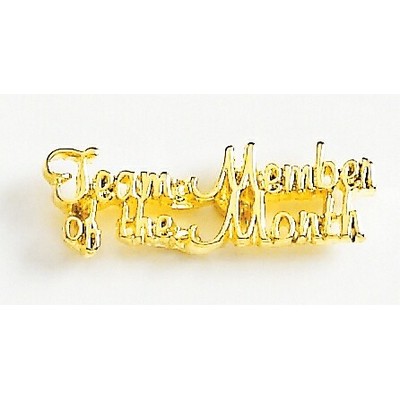 Team Member of the Month Marken Design Cast Lapel Pin (Up to 1")